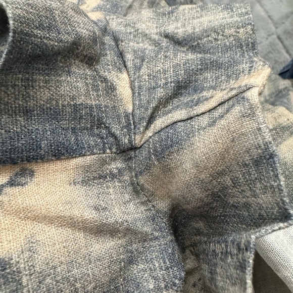 JBQ Just Bee Queen Marlow High Waist Linen Blend Shorts Size XS NWT - Picture 11 of 16